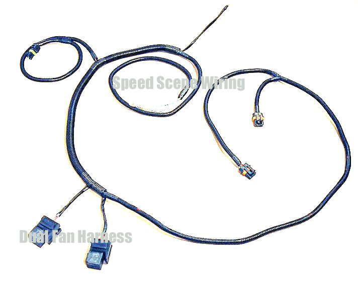 2 Fan Wire Harness - Click Image to Close